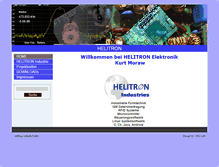 Tablet Screenshot of helitron.de